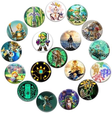 Amazon.com: Zelda Tears of the Kingdom Button Pack